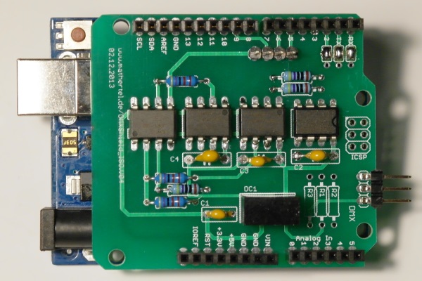 Arduino DMX Shield